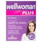 Vitabiotics Wellwoman Plus Health & Vitality Tablets 56 per pack
