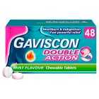 Gaviscon Double Action Mint Indigestion Tablets, 48s