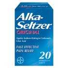 Alka-Seltzer tablets original, 20s