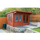 Shire Danbury Double Door Garden Home Office Cabin - 12 x 10ft
