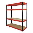 Rb Boss Shelf Kit 4 Wood Shelves - 1800 x 900 x 300mm 500kg Udl