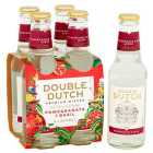 Double Dutch Pomegranate & Basil 4 x 200ml