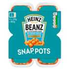 Heinz Baked Beans No Added Sugar Snap Pots 4 x 200g