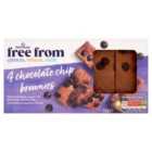 Morrisons Free From Choc Chip Brownie 120g