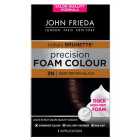 John Frieda Precision Foam Colour Brilliant Brunette 3N Deep Brown Black