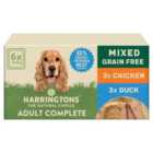 Harringtons Grain Free Mixed Selection Box Dog Food 6 x 150g