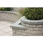 Marshalls Argent Light Coarse Walling Stone - 440 x 140 x 100mm - Pack of 90