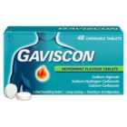Gaviscon Tablets Heartburn & Indigestion Peppermint 48 per pack
