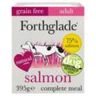 Forthglade Grain Free Dog Food Trays In Salmon with Potato & Vegetables 395g