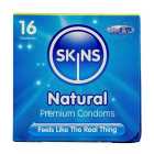 Skins Natural Condoms 16 per pack