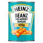 Heinz No Added Sugar Baked Beans in a Rich Tomato Sauce 415g