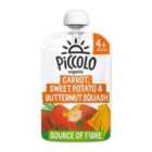 Piccolo Carrot, Sweet Potato, Butternut Squash Organic Pouch, 4 mths+ 100g