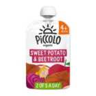 Piccolo Sweet Potato, Apple, Pear & Beetroot Organic Pouch, 4 mths+ 100g