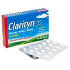 Clarityn Allergy Tablets 10mg Loratadine Allergy and Hayfever Relief 30 per pack