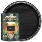 Cuprinol 5 Year Ducksback Matt Shed & Fence Treatment - Black - 5L