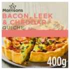 Morrisons Bacon & Leek Quiche 400g