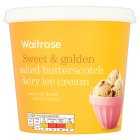 Waitrose Salted Butterscotch Dairy Ice Cream, 1litre