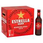 Estrella Damm Premium Lager Beer 12 x 330ml