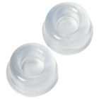 Wilko Large Clear Bumper Stops 6 Pack