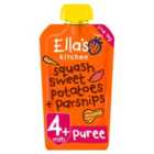 Ella's Kitchen Squash, Sweet Potato + Parsnip Baby Food Pouch 4+ Months 120g