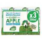The Very Hungry Caterpillar Cloudy Apple, 3x200ml