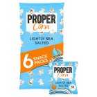 Propercorn Lightly Sea Salted, 6x10g
