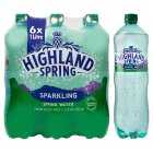 Highland Spring Sparkling Water, 6x1litre