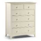 Cameo 6 Drawer Chest, Stone