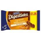 McVitie's Digestives Caramel Slices 5 per pack