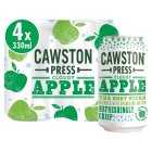 Cawston Press Cloudy Apple & Sparkling Water, 4x330ml