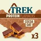 Trek Cocoa Oat 3 Protein Flapjacks, 3x50g