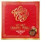Willie's Cacao Sea Salt Caramel Pearls Dark, 150g
