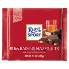 Ritter Sport Rum Raisins Hazelnuts, 100g