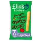 Ella's Kitchen Tomato and Basil Melty Sticks Baby Snack 7+ Months 17g