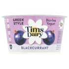 Tims Dairy Blackcurrant Greek Style Yogurt Single, 175g