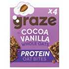 Graze Cocoa Vanilla Oat Boosts, 4x30g