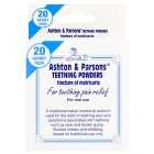 Ashton & Parsons Teething Powders For Teething Pain Relief 20 per pack