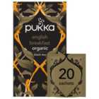 Pukka Tea Organic Elegant English Breakfast Tea Bags 20 per pack