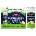 San Pellegrino Lemon & Mint, 6x330ml