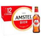Amstel Lager Beer Bottles 12 x 300ml