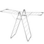 Addis Slimline X-Wing 2 Tier Clothes Airer - Grey