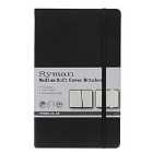 Ryman Medium Soft Cover Notebook – Black