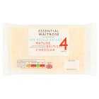 Essential 50% Reduced Fat Mature Cheddar Cheese Strength 4, 350g