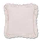 Lace Edge Blush Cushion