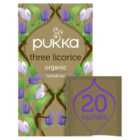 Pukka Tea Herbs Three Licorice Tea Bags 20 per pack