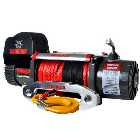 Warrior Samurai 3636kg 12V DC Synthetic Rope Winch