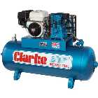 Clarke XP15/150 15cfm 150 Litre 6.5HP Petrol Industrial Air Compressor