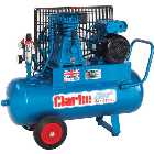 Clarke XEP15/50 (O/L) 14cfm 50 Litre 3HP Portable Industrial Air Compressor (230V)