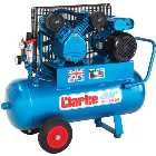 Clarke XEPV16/50 (O/L) 14cfm 50 Litre 3HP Portable Industrial Air Compressor (110V)