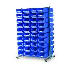 Topstore MDS1.5 Spacemaster TC Double Sided Bin Kit 80 x TC4 Blue 011528C